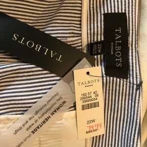 NWT Talbots Heritage 22W Pants